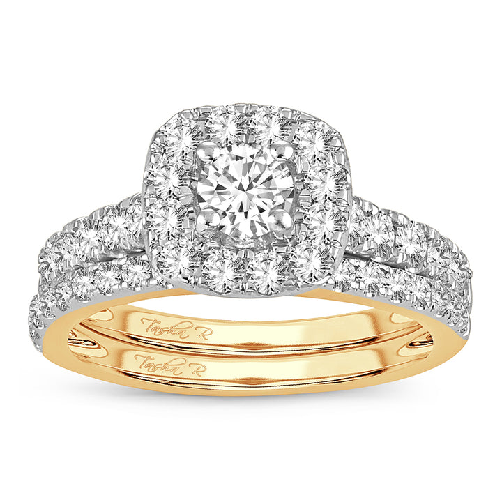 14K 1.50CT DIAMOND BRIDAL RING
