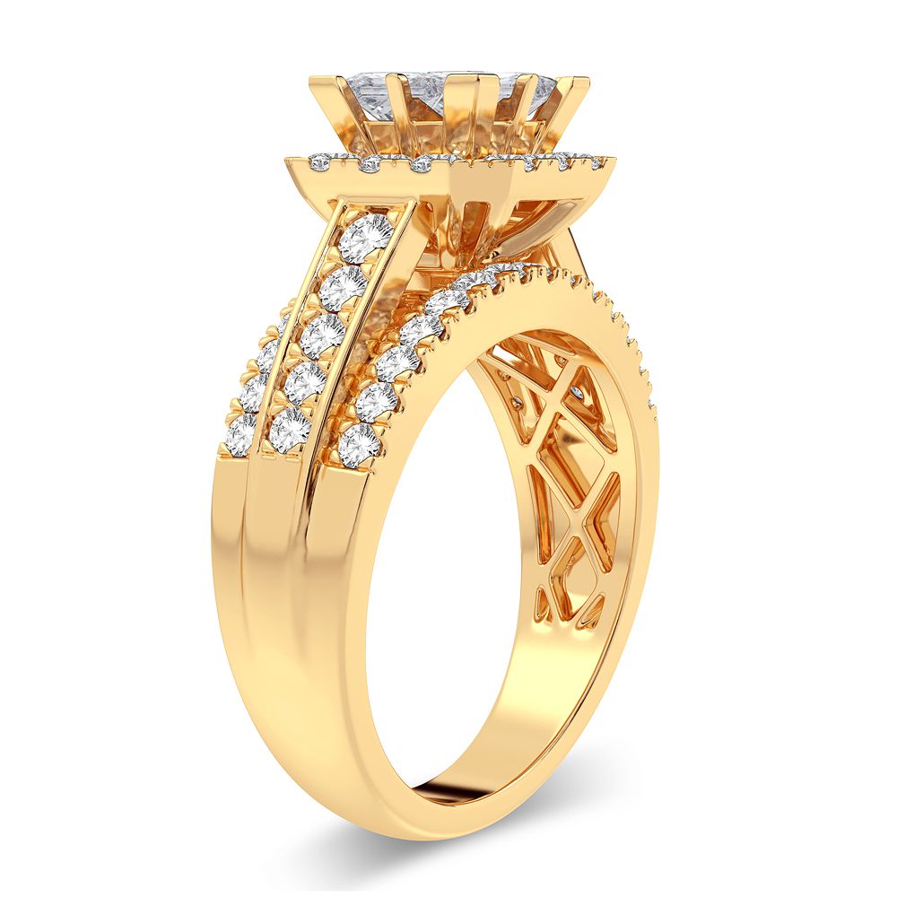 14K 1.50CT Diamond Bridal Ring