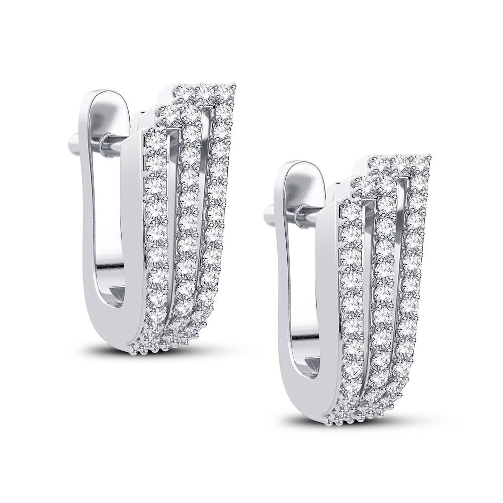 14K 0.25CT Diamond Earring