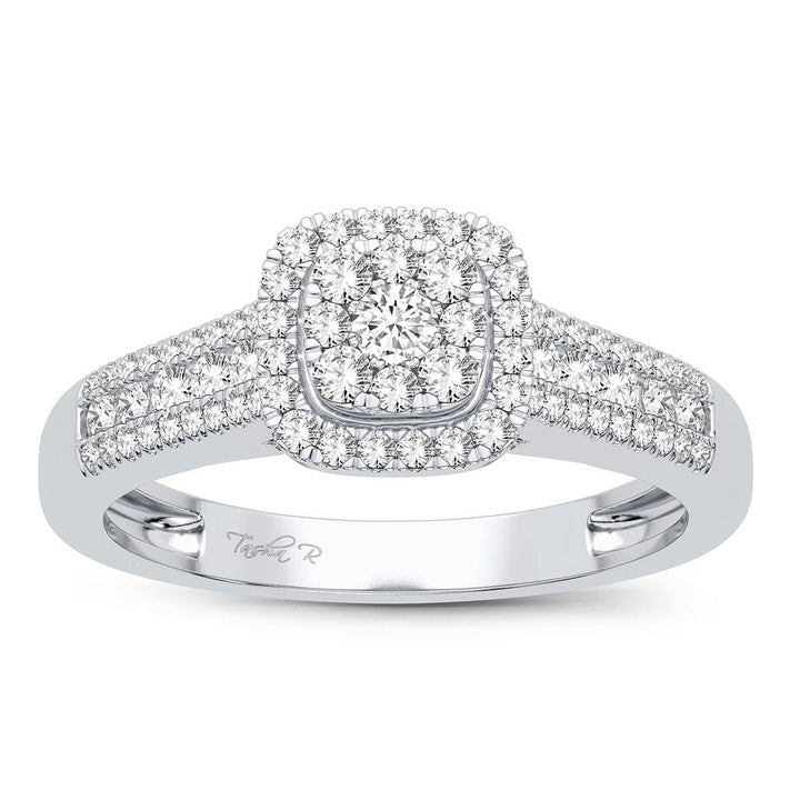 10K 0.45CT Diamond Ring