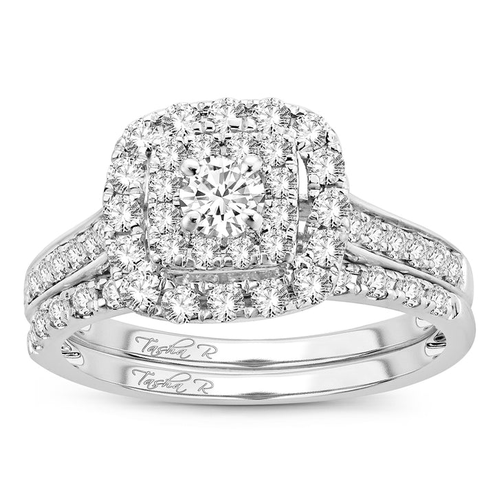 Brilliant 14k White Gold Lab Diamond Engagement Ring (1.00CT)