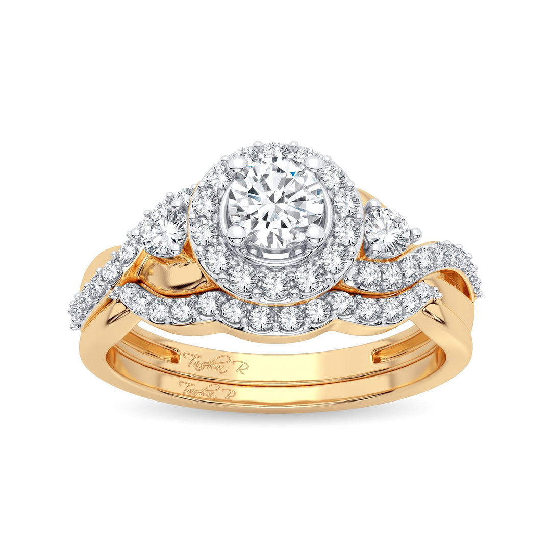 14K 0.50CT Diamond Bridal Ring