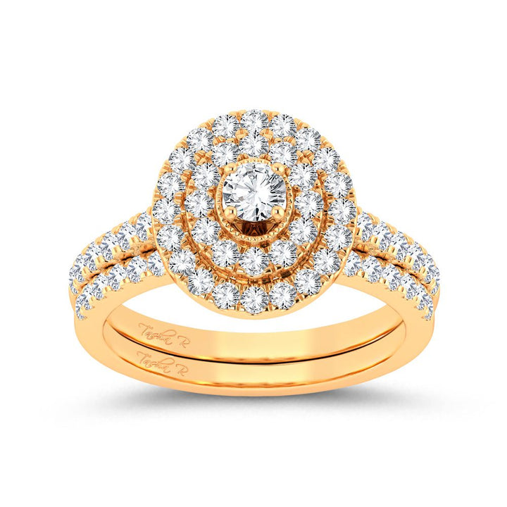 14K 1.00ct Diamond Bridal Ring