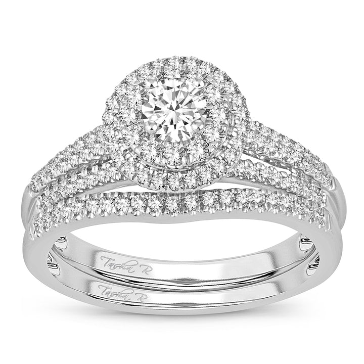 Sparkling Lab-Grown Diamond Engagement Ring in White Gold
