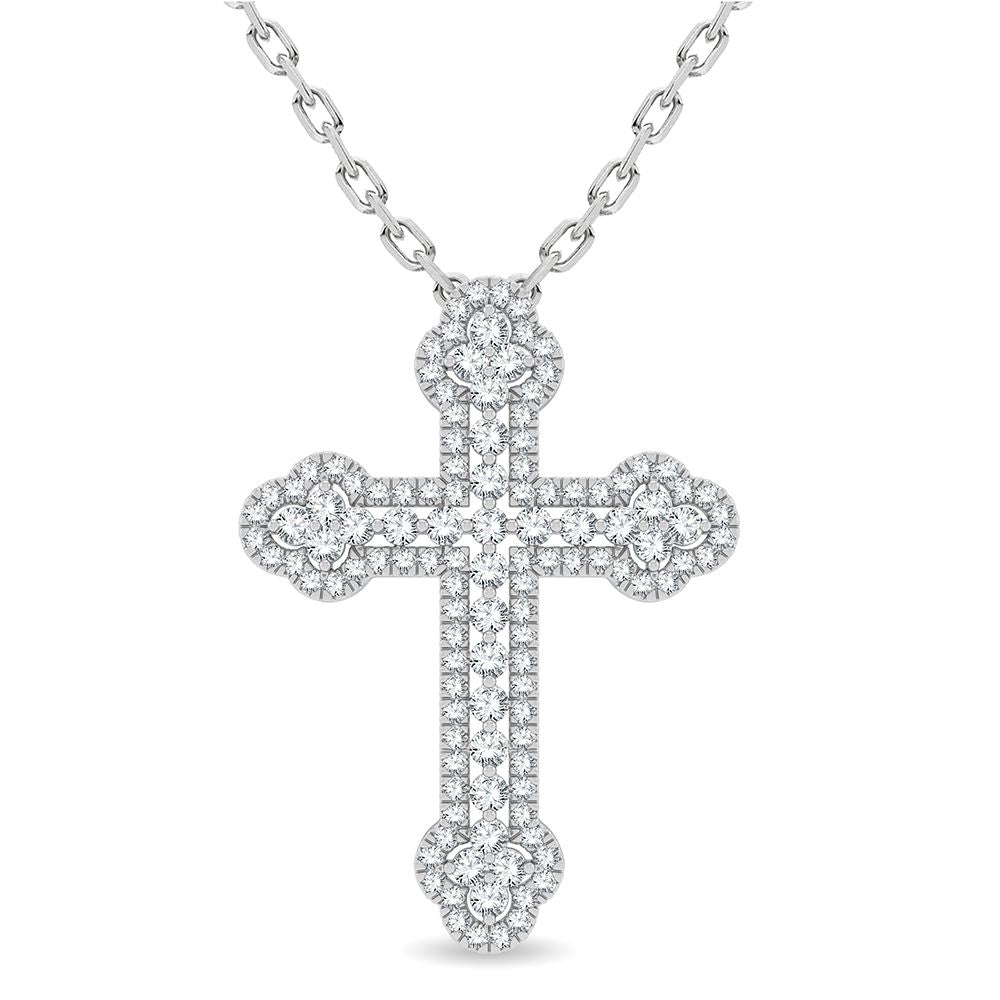 Celestial 14K White Gold 1.50CT Lab Diamond Pendant