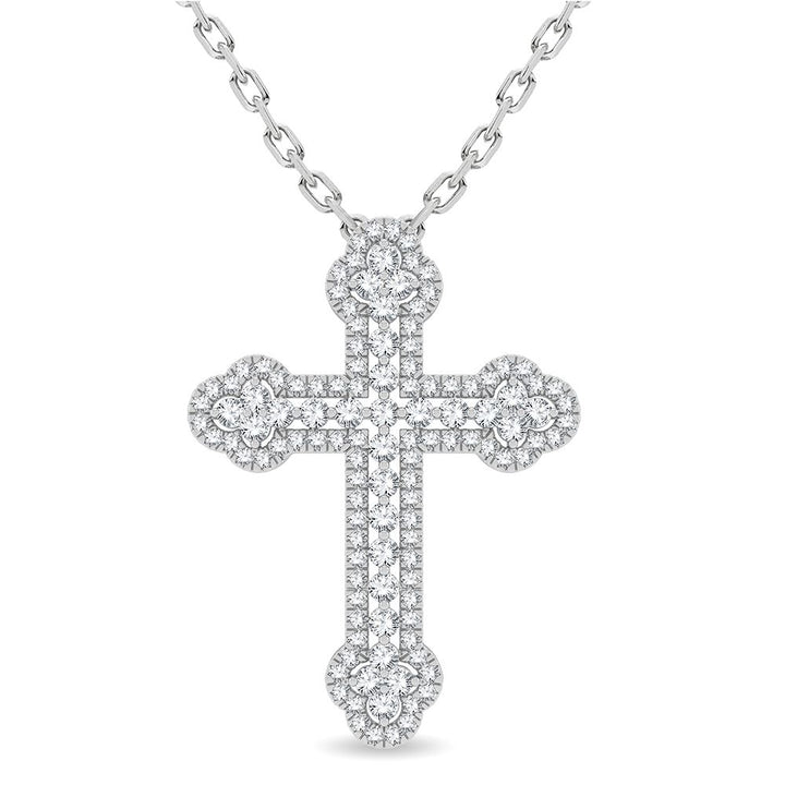 Celestial 14K White Gold 1.50CT Lab Diamond Pendant