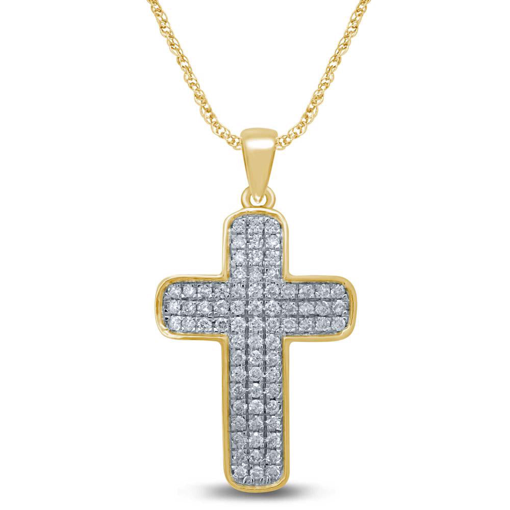Chic 14k White Gold 0.50CT Lab Diamond Womens Pendant
