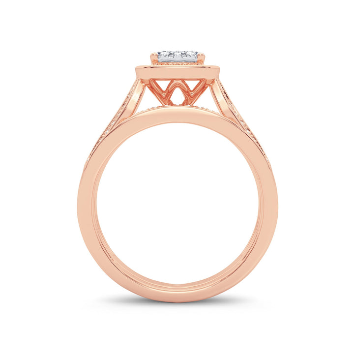 14K 0.40CT DIAMOND BRIDAL RING