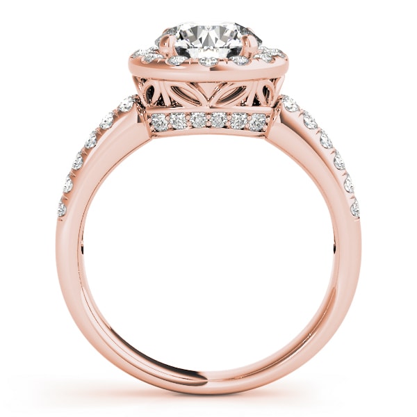 ENGAGEMENT RINGS HALO ROUND