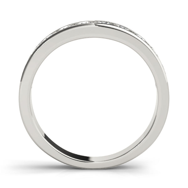 Platinum 3/4 ct Diamond Wedding Ring Band