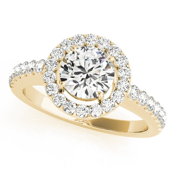 ENGAGEMENT RINGS HALO ROUND