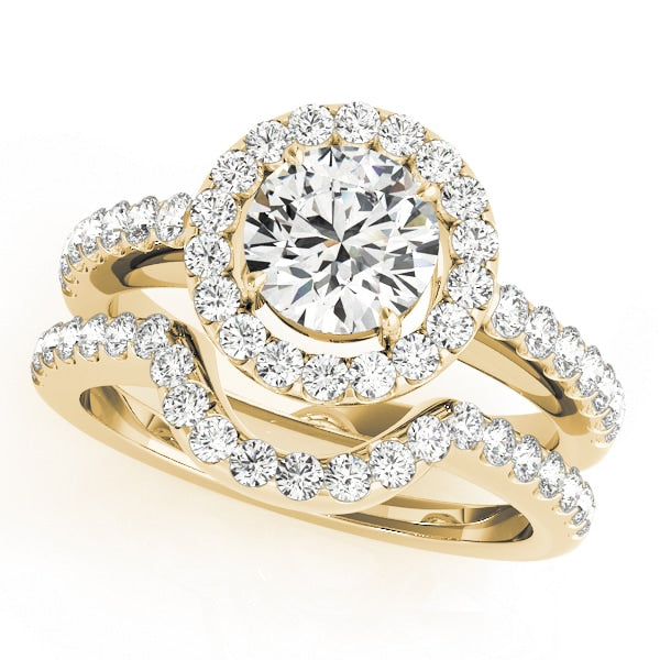 ENGAGEMENT RINGS HALO ROUND