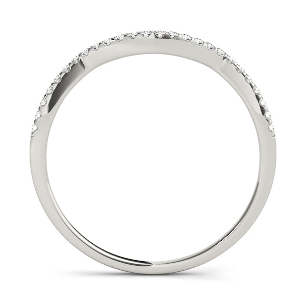 Platinum White Diamond Wedding Ring