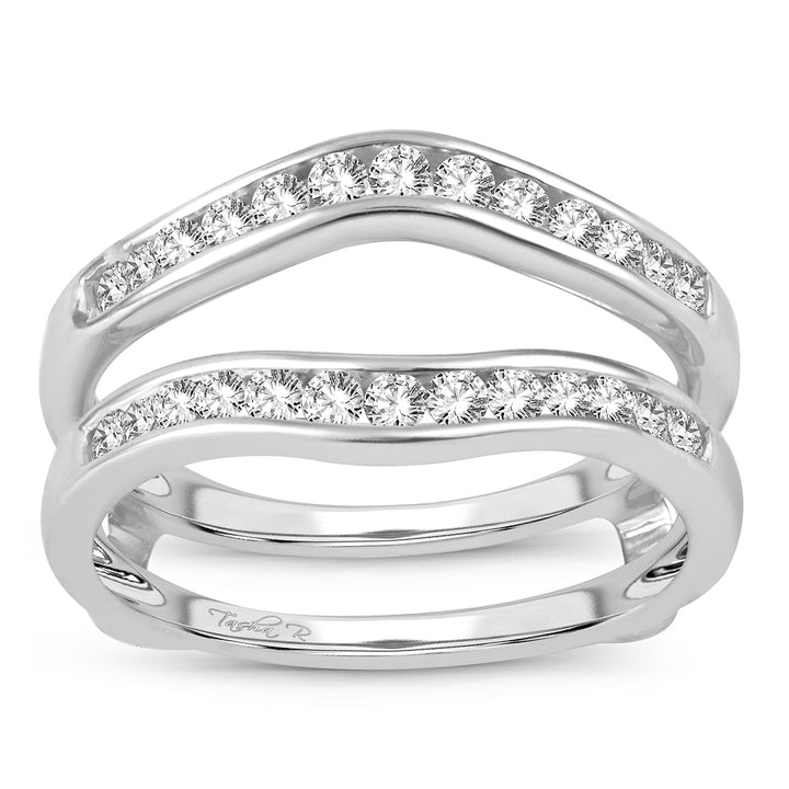 14K 0.50CT Diamond RING GUARD