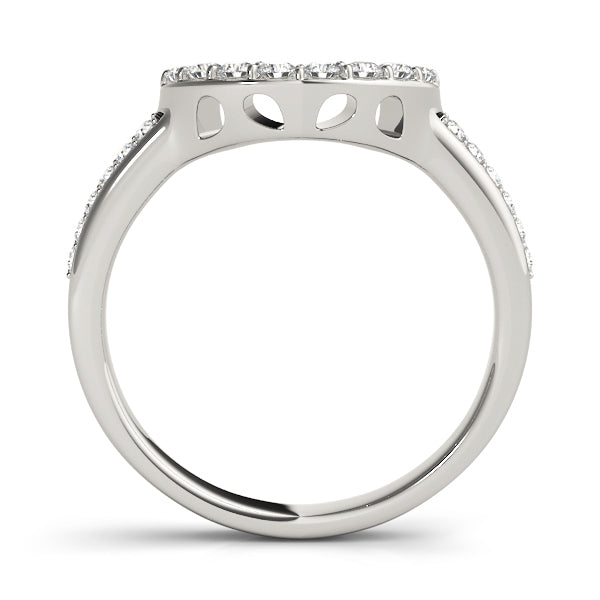 Platinum White Diamond Wedding Ring