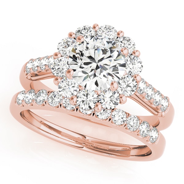 ENGAGEMENT RINGS HALO ROUND
