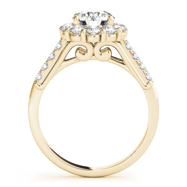 ENGAGEMENT RINGS HALO ROUND
