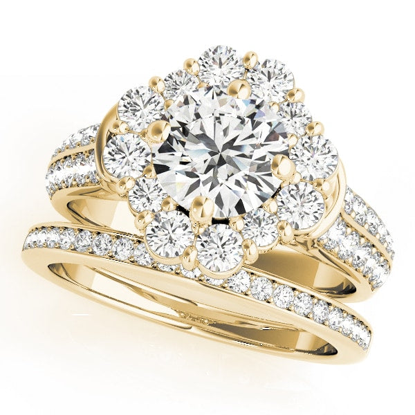 ENGAGEMENT RINGS HALO ROUND