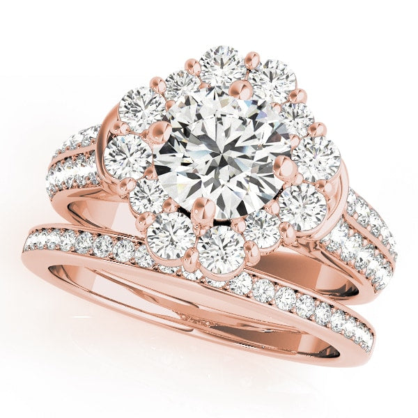 ENGAGEMENT RINGS HALO ROUND