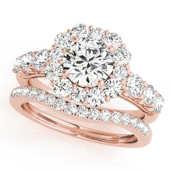 ENGAGEMENT RINGS HALO ROUND