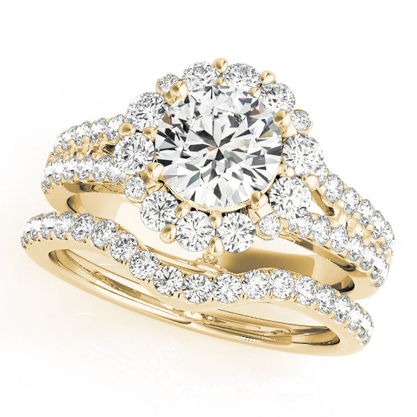 ENGAGEMENT RINGS HALO ROUND
