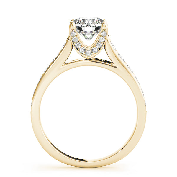 14K Yellow Gold 1.33ctw Diamond Engagement Ring