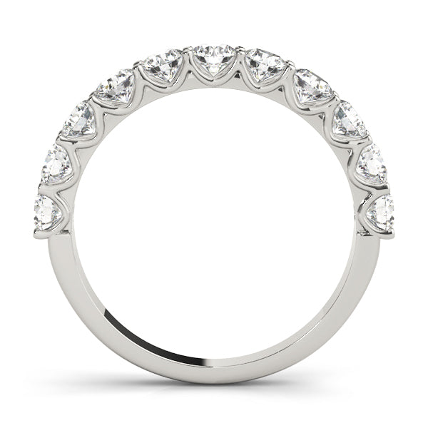 18K White Gold 1 ct Diamond Wedding Ring