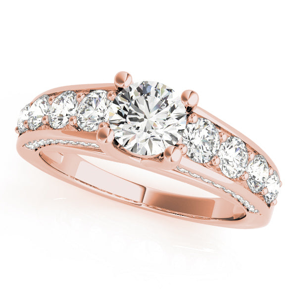 18K Rose Gold 2.3 ctw Diamond Trellis Ring