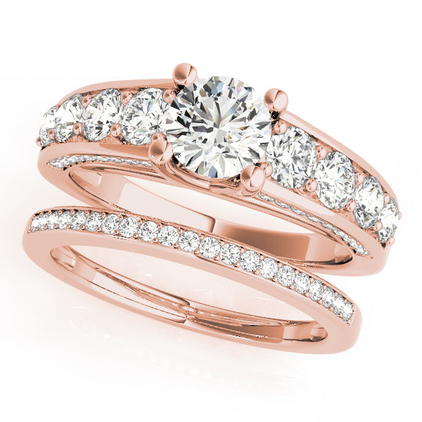 18K Rose Gold 2.3 ctw Diamond Trellis Ring