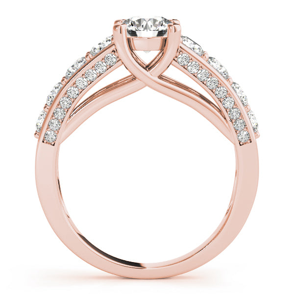 18K Rose Gold 2.3 ctw Diamond Trellis Ring