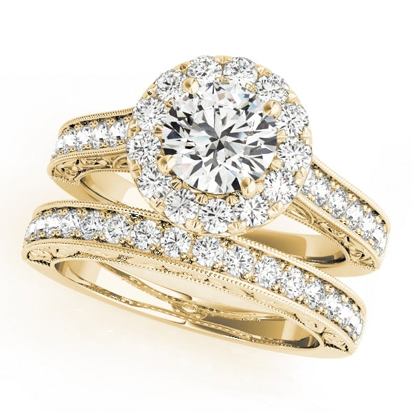 ENGAGEMENT RINGS HALO ROUND
