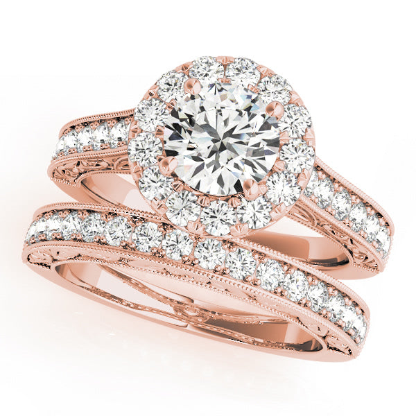 ENGAGEMENT RINGS HALO ROUND