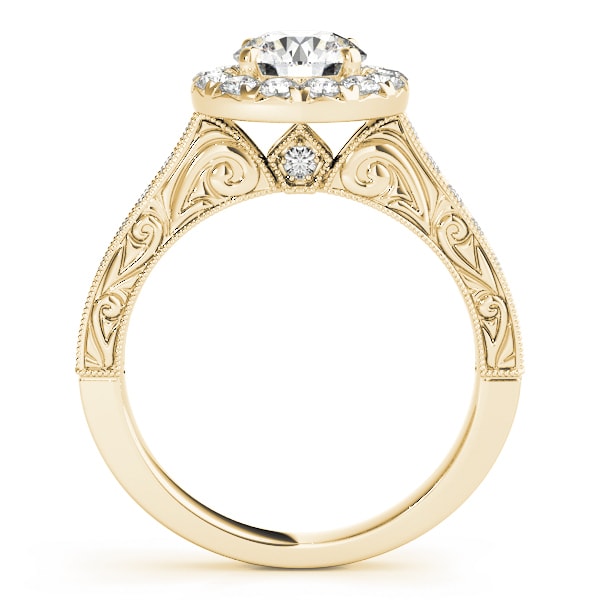ENGAGEMENT RINGS HALO ROUND