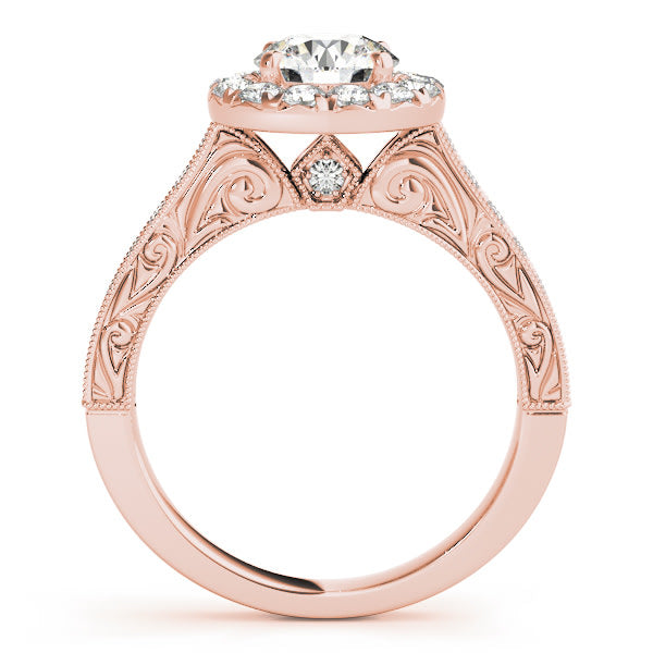 ENGAGEMENT RINGS HALO ROUND