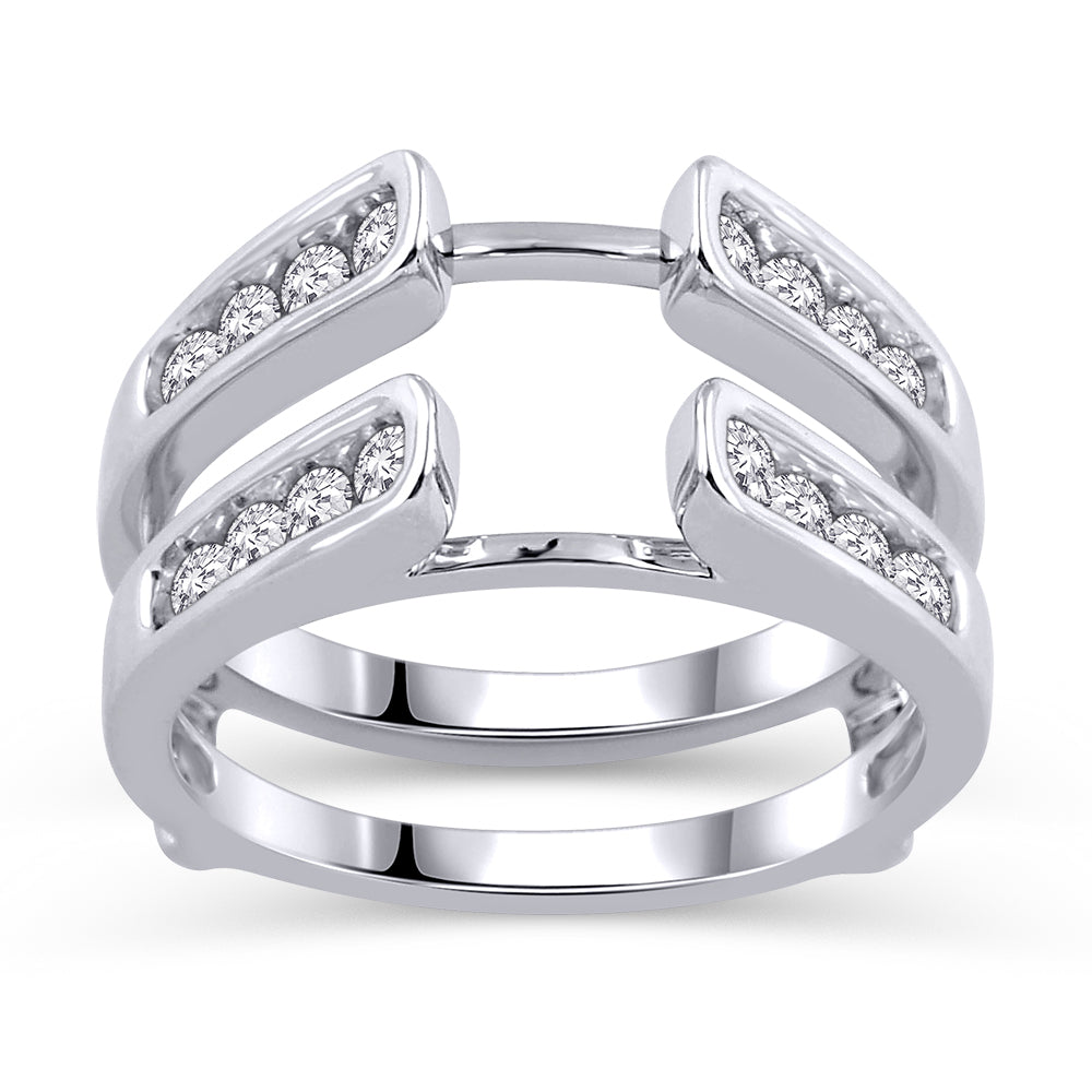 14K 0.50CT Diamond RING GUARD