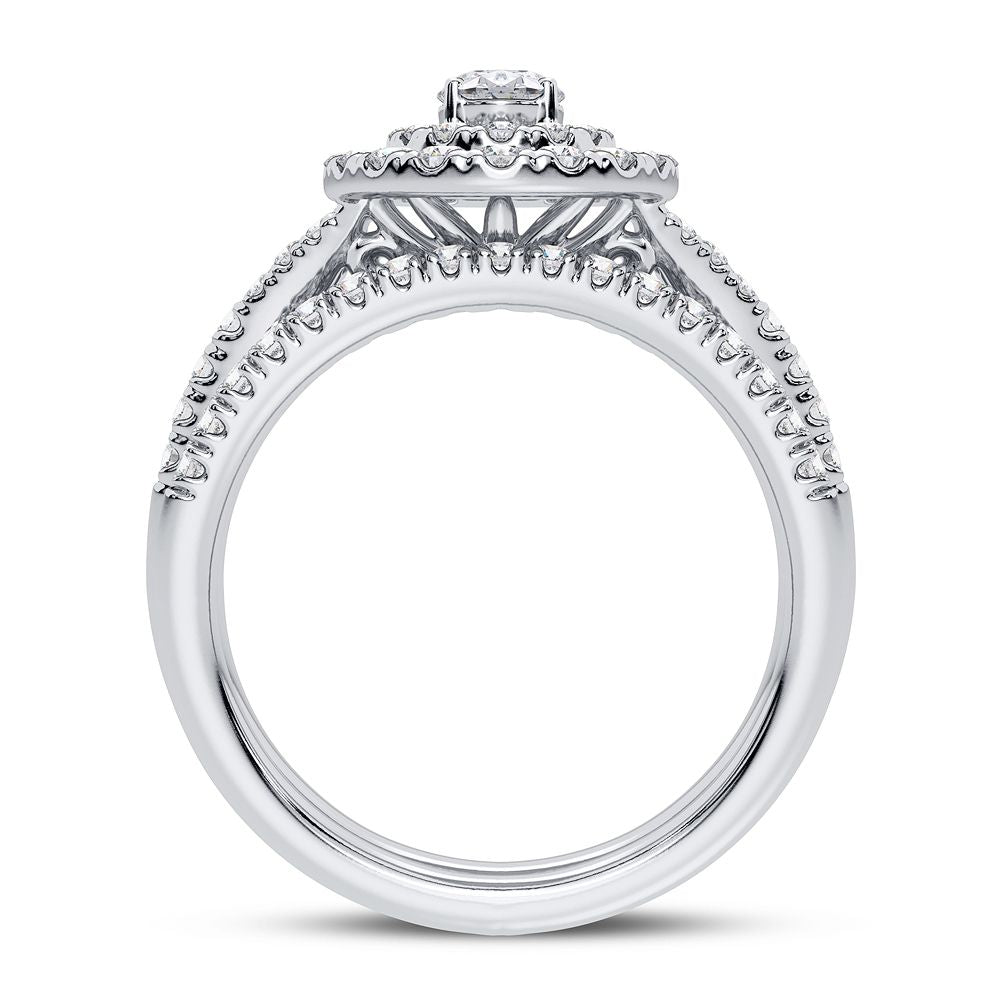 14K 1.00CT Diamond Bridal Ring
