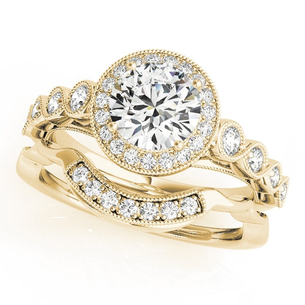 ENGAGEMENT RINGS HALO ROUND