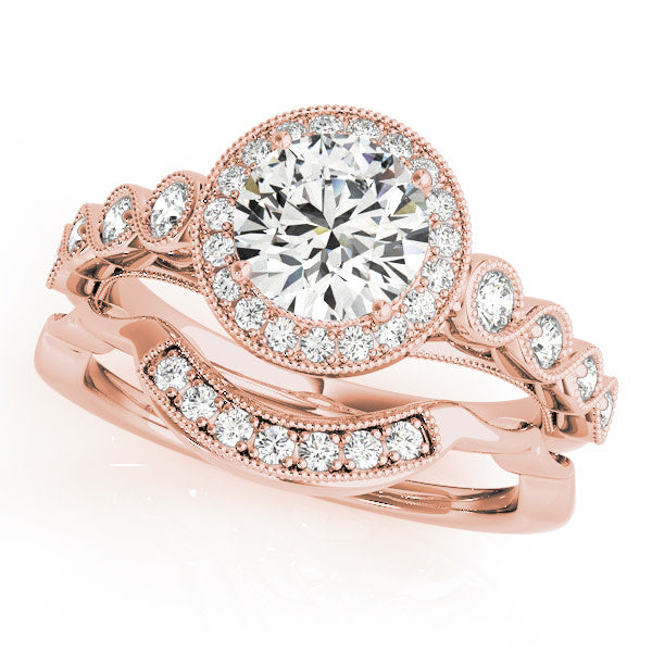 ENGAGEMENT RINGS HALO ROUND