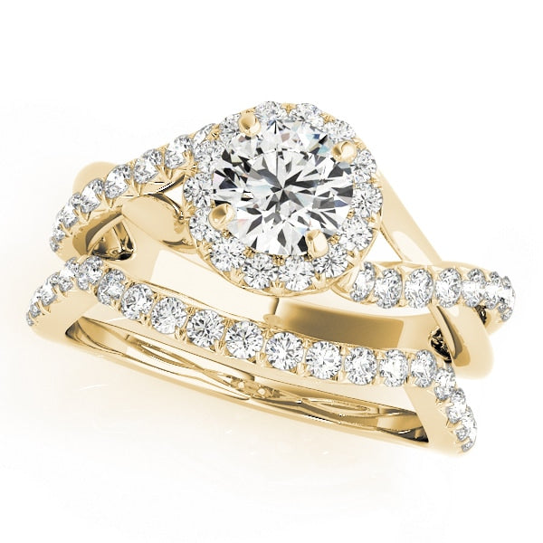 ENGAGEMENT RING WITH FIXED HEAD