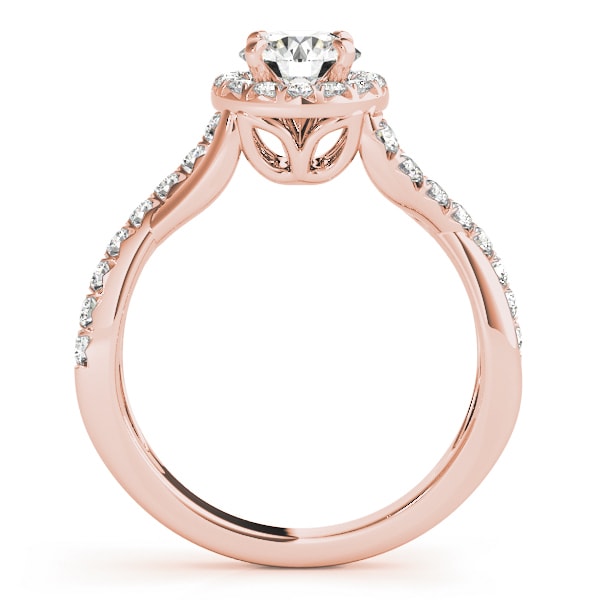 ENGAGEMENT RING WITH FIXED HEAD