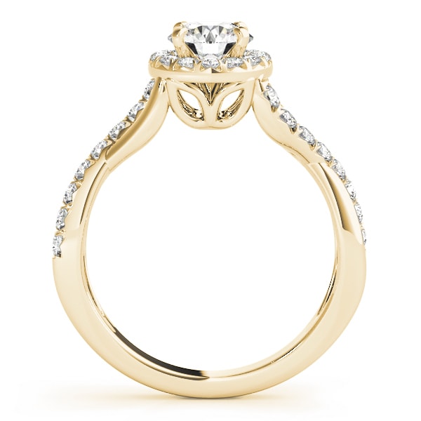 ENGAGEMENT RING WITH FIXED HEAD
