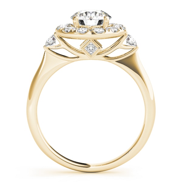 ENGAGEMENT RINGS HALO ROUND