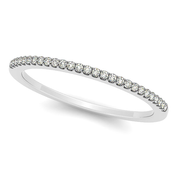 Platinum White Diamond Wedding Ring