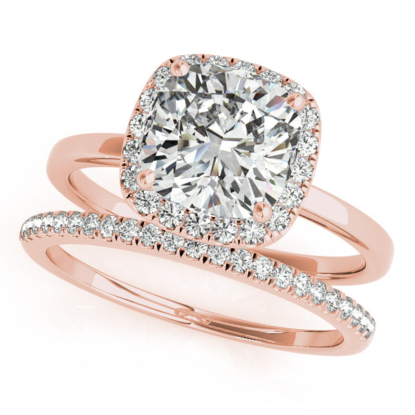 ENGAGEMENT RINGS HALO SQUARE & CUSHION