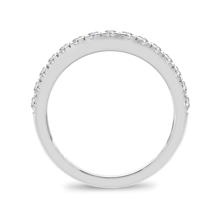 Brilliant 14K White Gold 0.50ct Lab Diamond Enhancer Ring