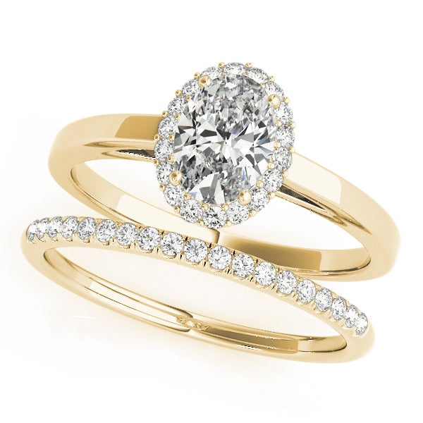 ENGAGEMENT RINGS HALO OVAL