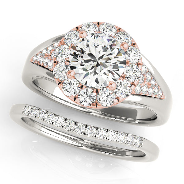 ROUND HALO ENGAGEMENT RING