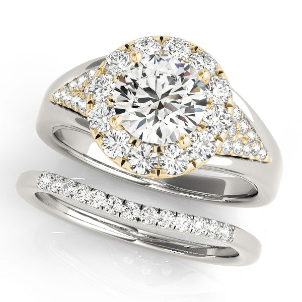 ROUND HALO ENGAGEMENT RING