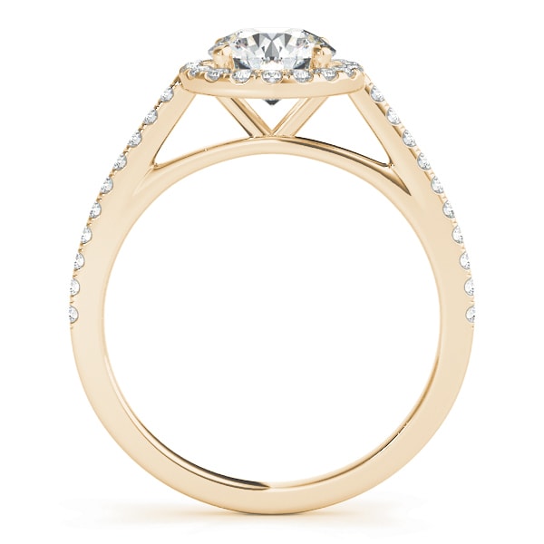 ROUND HALO ENGAGEMENT RING