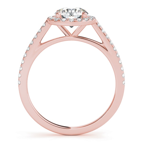 ROUND HALO ENGAGEMENT RING